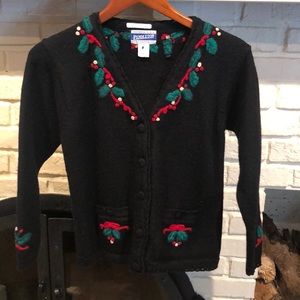 Classic vintage wool Christmas sweater